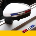 Car Rearview Mirror Door Side Decoration Anti-collision Rubber Strips(French Black Edge)
