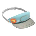 Cute Pet Bladeless Fan Hat USB Rechargeable Adjustable Speed Summer Sun Protection Sunshade Fan(Sun