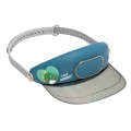 Cute Pet Bladeless Fan Hat USB Rechargeable Adjustable Speed Summer Sun Protection Sunshade Fan(Love