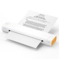 M08F Bluetooth Wireless Handheld Portable Thermal Printer(White Orange Letter Version)