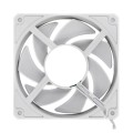 MF12025 4pin High Air Volume High Wind Pressure FDB Magnetic Suspension Chassis Fan 2200rpm (White)
