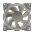 MF8025 Magnetic Suspension FDB Dynamic Pressure Bearing 4pin PWM Chassis Fan, Style: Non-luminous (W