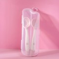 Children Eating Training Tableware Baby Bendable Silicone Soft Spoon, Color: Boxed Pink