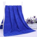 25x25cm Nano Thickened Large Bath Towel Hairdresser Beauty Salon Adult With Soft Absorbent Towel(Blu