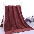 25x25cm Nano Thickened Large Bath Towel Hairdresser Beauty Salon Adult With Soft Absorbent Towel(Cof