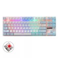 Ajazz AK40pro 87 Keys Bluetooth/Wireless/Wired Three Mode Game Office Mechanical Keyboard Mixed Ligh