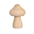 210143D Wooden Mushroom Head DIY Painted Toys Children Early Education Household Decorative Ornament