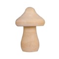 210143I Wooden Mushroom Head DIY Painted Toys Children Early Education Household Decorative Ornament