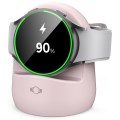 AhaStyle PT181 Watch Silicone Charging Stand For Galaxy Watch 3 / 4 / Active / Active 2(Pink)