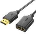 QGeeM QG-HD19 4K HDMI 2.0 Extension Cable Supports 3D, HD, 2160p, Compatible With Roku Fire Stick 1m
