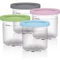 For Ninja NC299AMZ NC300 Ice Cream Storage Containers with Lids, Speci: 4 Cups