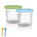 For Ninja NC299AMZ NC300 Ice Cream Storage Containers with Lids, Speci: 2 Cups+Spoon