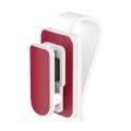 Car Glasses Clip Multifunctional Sun Visor Card Storage Clip, Color: White Red