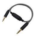Mobile Phone 3.5mm Sound Card Cable Live Call Version Audio Wire Two-way Inter-recorder Internal Rec