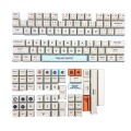 Plastic 128 Keys Sublimation Mechanical Keyboard PBT Keycaps