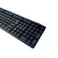132 Keys DIY Customized Mechanical Keyboard Universal Transparent Crystal Keycap Black Transparent W