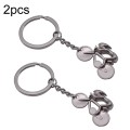 2pcs Simulated Bicycle Metal Key Chain(BY-333)