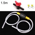 1.5m With Switch Car Motorcycle Oil Barrel Manual Oil Pump Self-Priming Large Flow Oil Suction