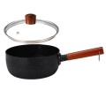18cm With Cover Boil Instant Noodles Non-Stick Pan Baby Food Supplement Pan Maifan Stone Small Milk