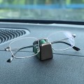 Car Dashboard Glasses Storage Multifunctional Card Holder(Green)