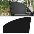 Heat-insulating Opaque Vinyl Coated Magnetic Car Curtains, Style: Full Blackout Co-pilot