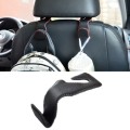 Car Hidden Multi-function Seat Back Seat Small Hook(Black)
