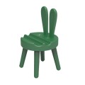 Cartoon Chair Shape Desktop Mobile Phone Holder Cute Mini Universal Phone Rack, Style: Rabbit(Green)