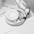 For OPPO Watch 2 Watch USB Port Magnetic Charger Charging Cable(White)
