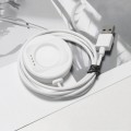 For OPPO Watch 3 Pro Watch USB Port Magnetic Charger Charging Cable(White)