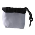 Portable Removable Golf Ball Waterproof Cleaning Bag(Grey)