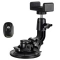 Car Suction Cup Mobile Phone Navigation Live Broadcast Shooting Bracket, Specification: With Bluetoo
