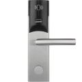 LOCSTAR  8088 RFID Card +Mechanical Key Unlock Hotel Door Lock(Stainless Steel)