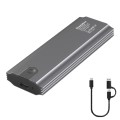 Blueendless 2810 General Dual Protocol Wiring 2-in-1 M.2 Mobile Hard Disk Case SSD External Solid Ha