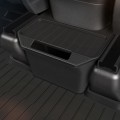 For Tesla Model Y Garbage Can Bin Accessories Rear Center Console Storage Box Organizer, Color: Blac