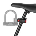 Bicycle Lock Rack Multi-function Locator Waterproof Protective Case(Black)