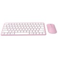 B087 2.4G Portable 78 Keys Dual Mode Wireless Bluetooth Keyboard And Mouse, Style: Keyboard Mouse Se