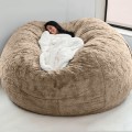 180x90cm Cloth Cover Lazy Sofa Bean Bag Living Room Simple Sofa Tatami Fabric Cover Without Filler(L