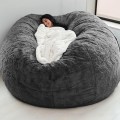 150x75cm Cloth Cover Lazy Sofa Bean Bag Living Room Simple Sofa Tatami Fabric Cover Without Filler(D
