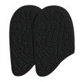 GEL Particle Shock-absorbing Anti-wear Foot Massage Soft Heel Pad, Color: Flannel Black