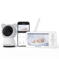 5 Inch HD Baby Monitor Wireless Wifi Baby Care Camera EU Plug