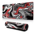 Large Abstract Mouse Pad Gamer Office Computer Desk Mat, Size: 300 x 700 x 2mm(Abstract Fluid 1)