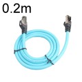 0.2m CAT5 Double Shielded Gigabit Industrial Ethernet Cable High Speed Broadband Cable