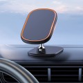 Aluminum Alloy Magnetic Foldable Car Navigation Phone Holder(Orange)