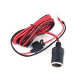 Car Cigarette Lighter Female Socket With 20A Fuse Tube, Cable Length: 3m