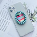 Retro Turquoise Expanding Phone Stand Grip Finger Ring Support, Style: Style 10