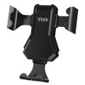 Gravity Car Phone Holder Car Air Vent Clip Type Mount, Package: Colorful Box(Black)