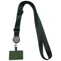 Mobile Phone Anti-lost Neck Strap Lanyard Detachable Hanging Chain (Dark Green)