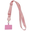Mobile Phone Anti-lost Neck Strap Lanyard Detachable Hanging Chain (Pink)
