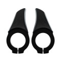 ENLEE S-10 1pair Mountain Bike Universal Cowl Grips Bicycle Grip Accessories Cycling Gear(Black)