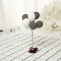 Car Ornaments Confession Balloons Cute Decorative Supplies, Color: Gray White